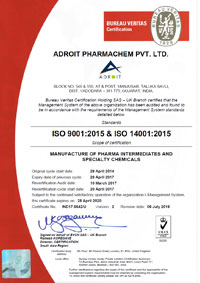 ISO 9001:2015 & ISO 14001:2015